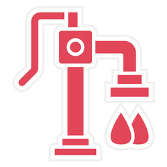 Water Pump Icon Style