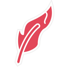 Writing Feather Icon Style