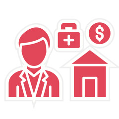 Employee Benefits Icon Style