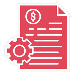 Price Development Icon Style