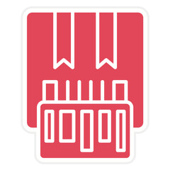 Stock Keeping Unit Icon Style