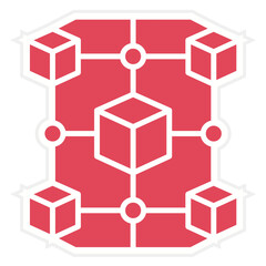 Blockchain Icon Style