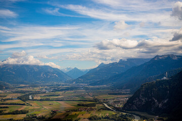 Survole de la Suisse et des Alpes en petit avion
