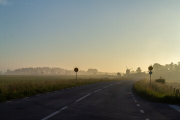 road in the morning © William