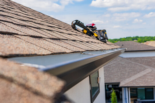 Gutter Installation on Home