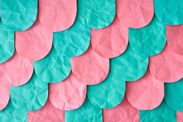 Pink & Teal Paper background	