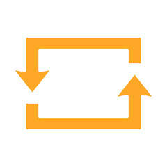 Rectangular Multicolor Glyph Icon