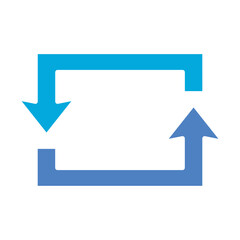 Rectangular Glyph Two Color Icon