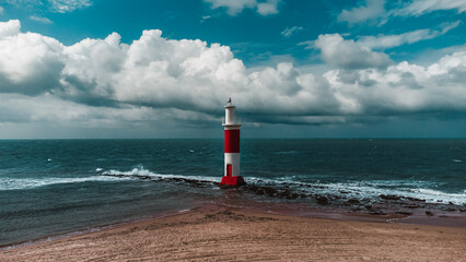 Praia Península Galinhos Paisagem Rio Grande do Norte Farol Barcos Dunas Salinas Manguezais Ilhas...