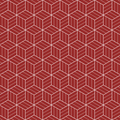 Lunar New Year Pattern - Red pattern design for Lunar or Chinese New Year.