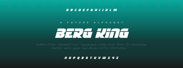 BERG KING  Elegant alphabet letters font and number. Classic Lettering Minimal Fashion Designs. Typography modern serif fonts decorative vintage design concept. vector illustration 