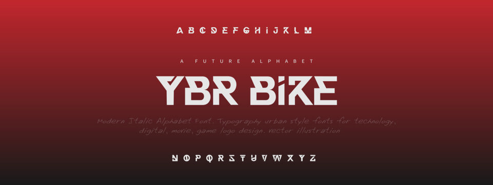 YBR Elegant alphabet letters font and number. Classic Lettering Minimal Fashion Designs. Typography modern serif fonts decorative vintage design concept. vector illustration 