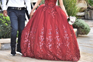 Obraz premium woman in dress