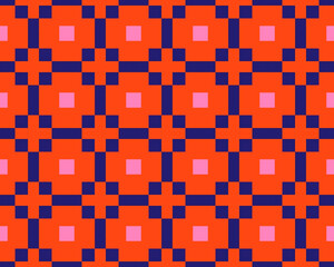 Oriental ethnic seamless repeatable pattern traditional geometric lines stripes background Design