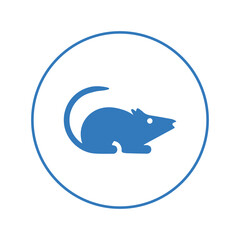 Animal rat mouse pet icon | Circle version icon |