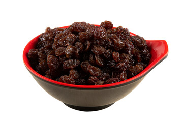 Dried raisins. Typical Christmas food. png transparent background