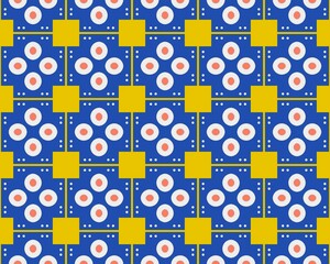 Oriental ethnic seamless repeatable pattern traditional geometric lines stripes background Design