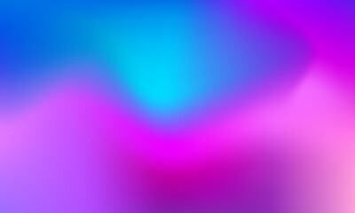 Obraz premium Abstract Blurred blue pink purple background. Soft dark to light gradient backdrop