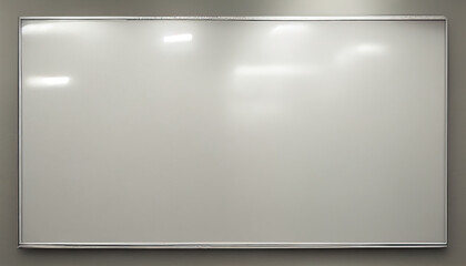 White board for text on the wall background