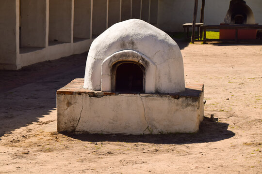 Historic Stone Oven at La Purísima Mission, Lompoc, California