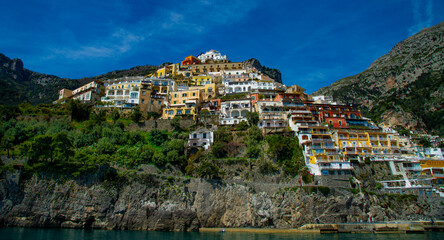 Fototapeta na wymiar Amalfi Coast Italy 2022 april 15