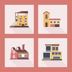 houses residential icons