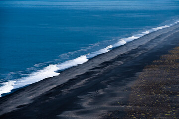 Dyrhólaey Lighthouse and the Black Sand Beach (Vik, Iceland)
