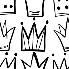 set of crown background 
