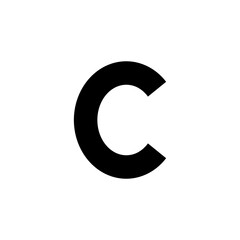 Copyright icon vector for web and mobile app. copyright sign and symbol