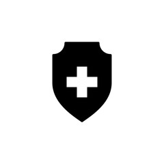 Health insurance icon vector for web and mobile app. Insurance document sign and symbol