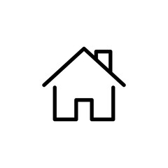 House icon vector for web and mobile app. Home sign and symbol