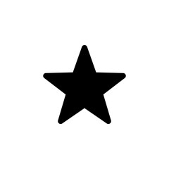 Obraz premium Star Icon vector for web and mobile app. rating sign and symbol. favourite star icon