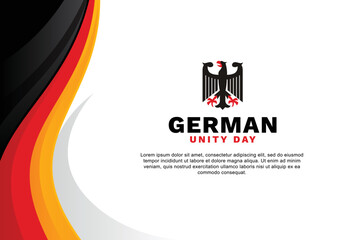 German Unity Day Background Event
