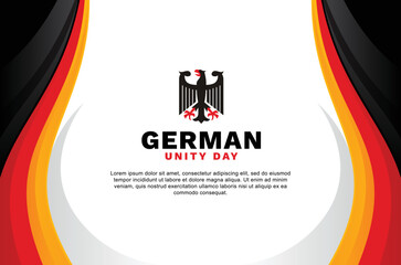 German Unity Day Background Event
