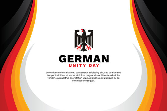 German Unity Day Background Event