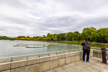 Fototapeta premium 秋の浮間公園