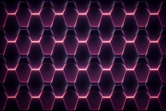 Glowing net on the dark background - DGi