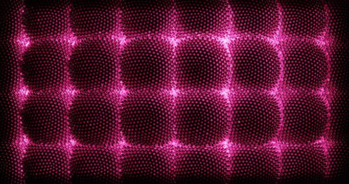 3d render with black and pink sharp background