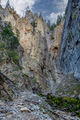 Obraz premium mountain river in the mountains