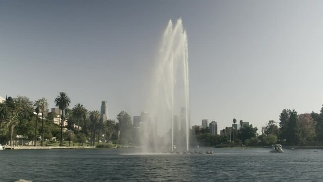 Echo Park Water Fountain