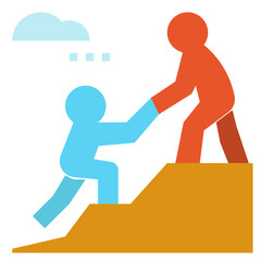 mentor modern line style icon