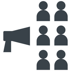 marketing modern line style icon