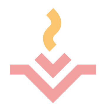 vesta modern line style icon