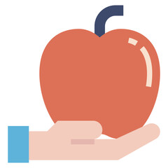 sacrifice modern line style icon