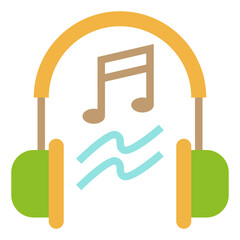 listen modern line style icon