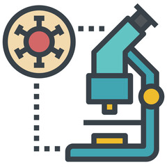 research modern line style icon