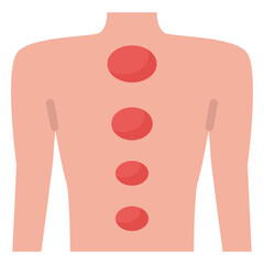 spa modern line style icon