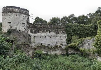 Tower inside Hohenegg castle in Austria.