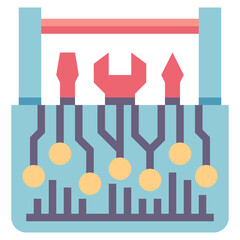 toolbox modern line style icon