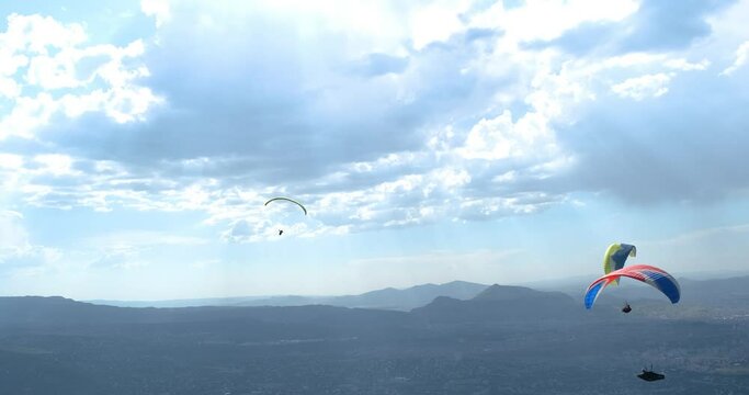 Flights with Paragliding